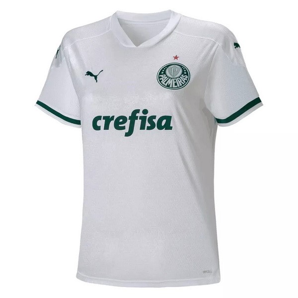 Tailandia Camiseta Palmeiras 2ª Mujer 2020-2021 Blanco